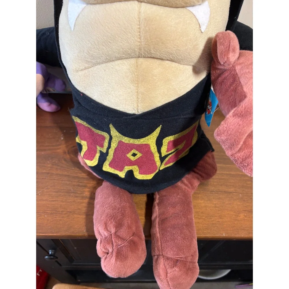 Looney Tunes Taz Tasmanian Devil Plush 16in Hoodie & Purple Dizzy Devil 8in Set